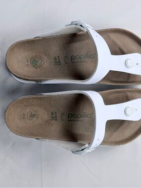 Papillio by Birkenstock White Thong Sandals - Comfort Footbed